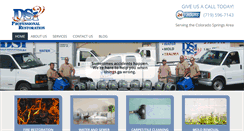 Desktop Screenshot of dsiprofessionalrestoration.com
